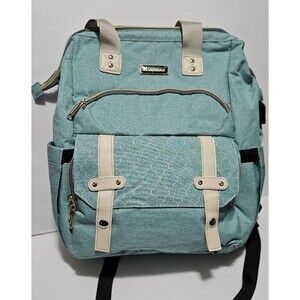Teal Laptop Backpack for Women School Backpack for Teens 15.6 in Work Laptop Bag